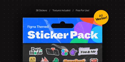 Figma Themed Sticker Pack Vol1 Figma
