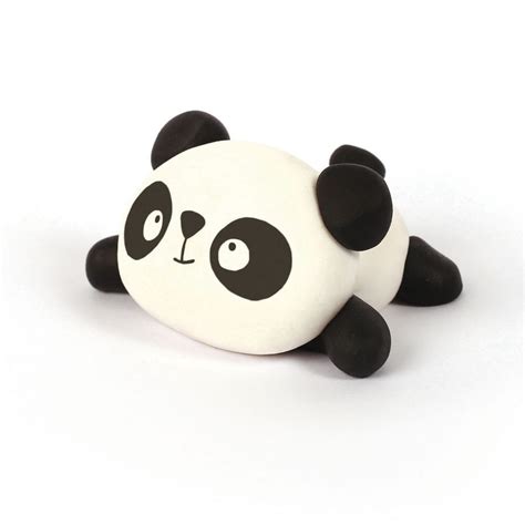 Fimo Clay Modelling Kit Mini Figurine Panda X1 Perles And Co