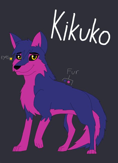 Kikuko The Wolf Oc By Hirohamadarockz On Deviantart