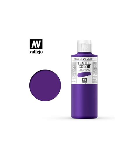 36 Violeta De Parma Textile Color Vallejo 200 Ml