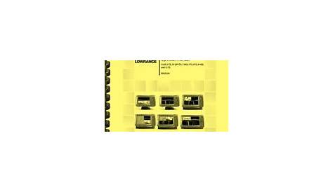 Lowrance Hook 4 5 7 9 Operation Instruction Owner Manual for sale