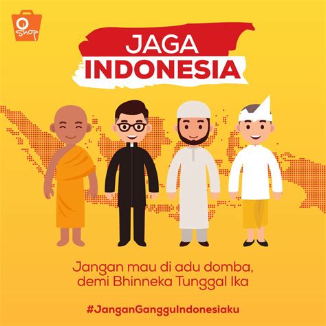 Contoh Poster Persatuan Dan Kesatuan Sketsa