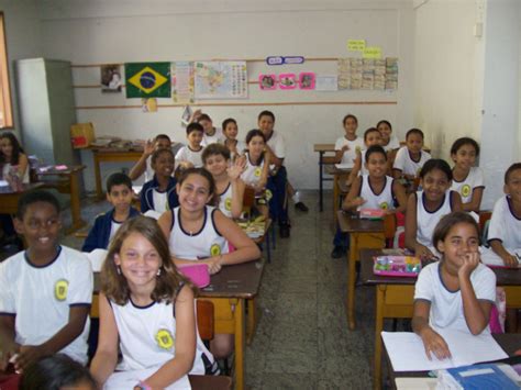 Education In The Photo Above There Are Children In A Brazilian