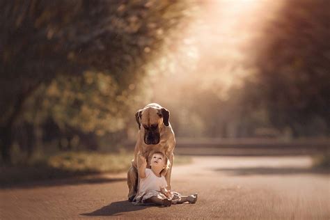 Little Kids And Their Big Dogs An Endearing Photo Series The Natural