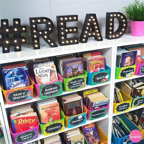Colorful Classroom Library Organization Ideas From Lessons With