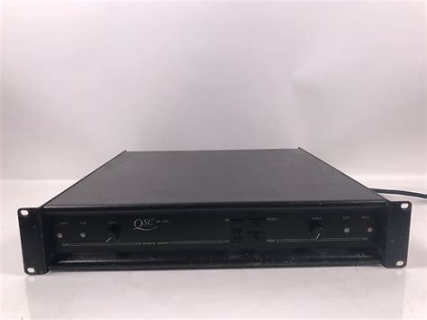 Qsc Mx 1500 Stereo 2 Channel Amplifier Bgs Reverb