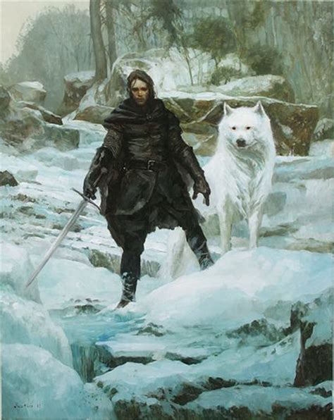 A Foralian Snow Rider And His Wolf Im Not Sure If They