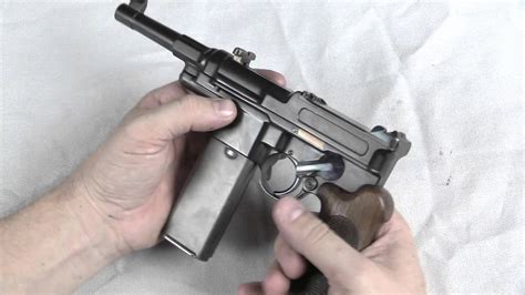 Video Mauser 0608 Semiauto Pistol Tactical Sht