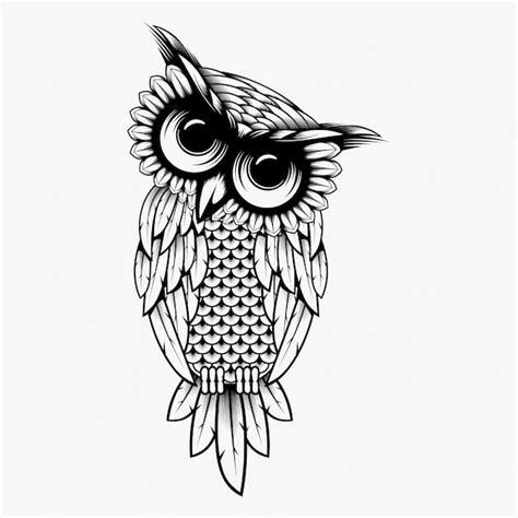 Owl Vector Design Illustration Premium Vector