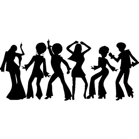 Disco 1970s Dance Silhouette Png Clipart 1970s Angle