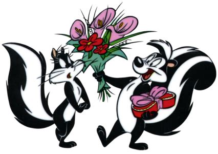 The valentine pepe le pew is an animated valentine's day plush figure made in 2003, and is based on the looney tunes character pepe le pew. Lady Lemondrop's Sunroom: Pepe Le Pew Wishes You A Happy ...