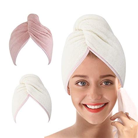 Microfiber Hair Drying Towel With Button Hair Towel Original Magic