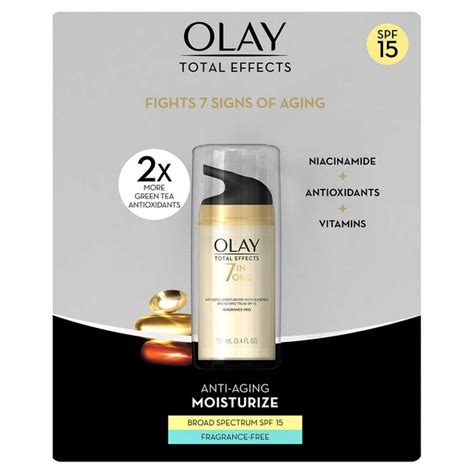 Olay Total Effects 7 In 1 Anti Aging Fragrance Free Spf15 Moisturizer