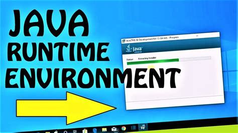 How To Install Java Runtime Environment On Windows English Youtube