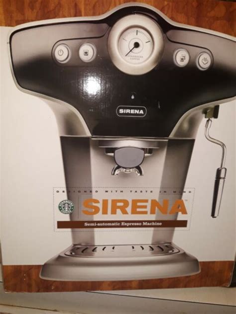 Starbucks Sirena Sin025rx Coffee Espresso Machine For Sale Online Ebay