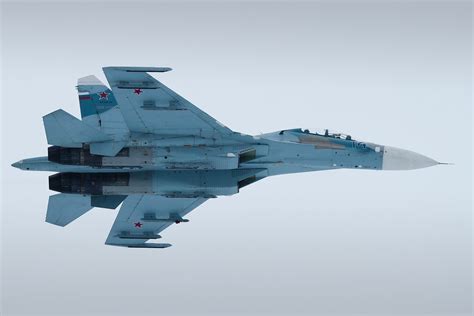 Online Crop Gray And White Fighter Jet Aircraft Sukhoi Su 27ub Hd