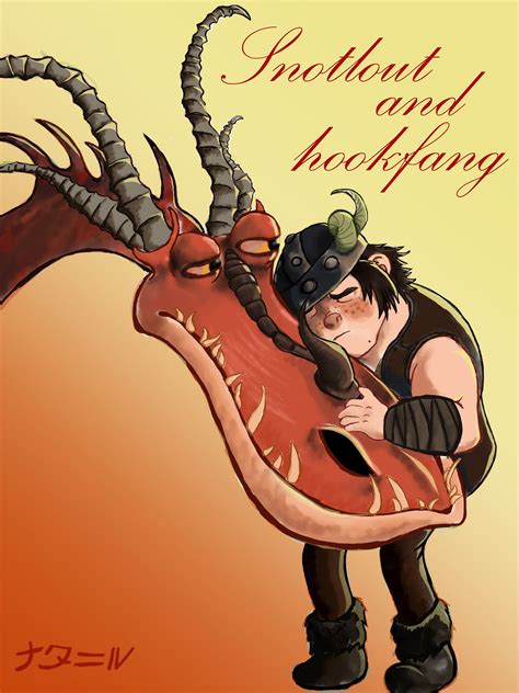 Snotlout And Hookfang How To Train Your Dragon How Train Your Dragon