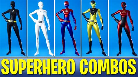 New Superhero Skin Combos In Fortnite Boundless Set Combos Youtube