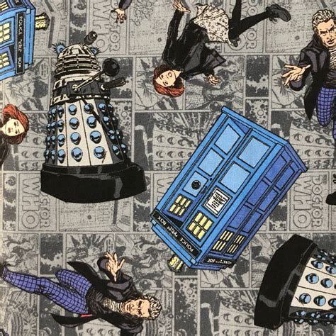 Dr Who Quilting And Patchwork Fabric Berrima Patchwork