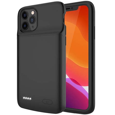 Iphone 11 Pro Max Battery Case 5000mah Black Aus Power Banks
