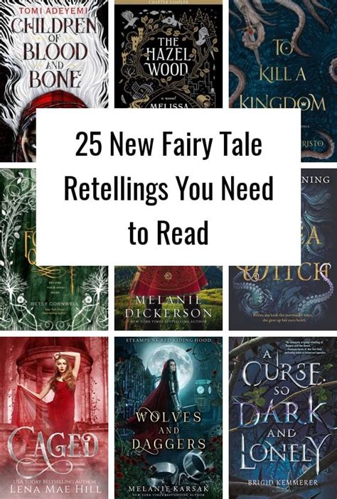 25 New Fairy Tale Retellings You Need To Read Book Club Books Book Lovers Books