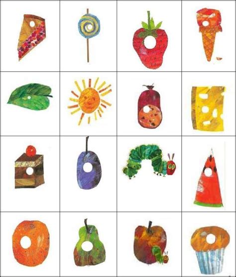 The Very Hungry Caterpillar Printable Food Printable Word Searches