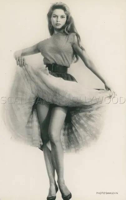 Sexy Brigitte Bardot 1960s Vintage French Postcard Cp Postcards 59 Leggy 19 55 Picclick