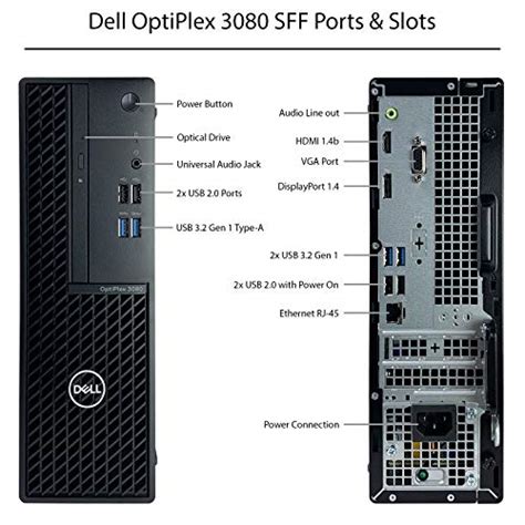 Towers Dell Optiplex 3080 Sff Small Form Factor Desktop Computer 10th Gen Intel