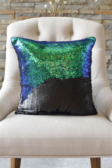 Sequin Mermaid Pillow Comes In Many Different Colors You Can Change
