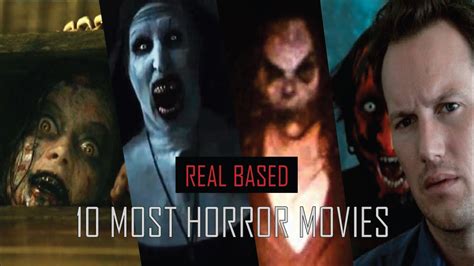Top 10 Horror Movies Hollywood Real Based Must Watch Top Horror