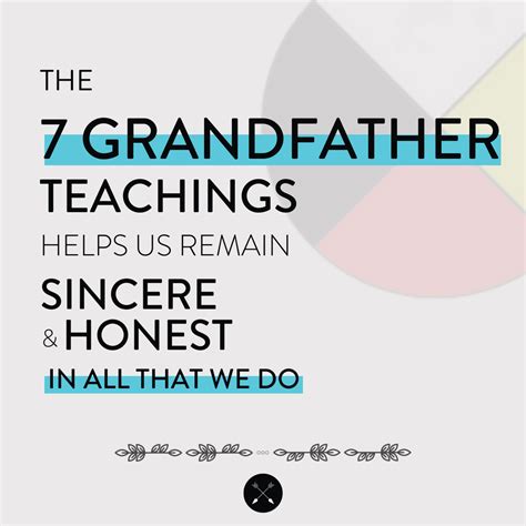 7 Grandfather Teachings Teachings Be True To Yourself How To Apply