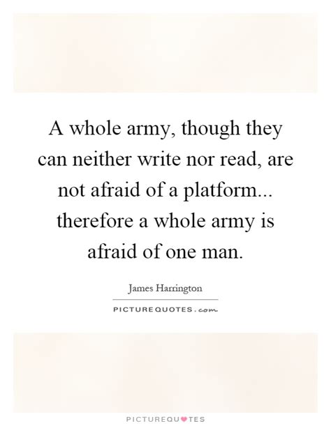 One Man Army Quotes