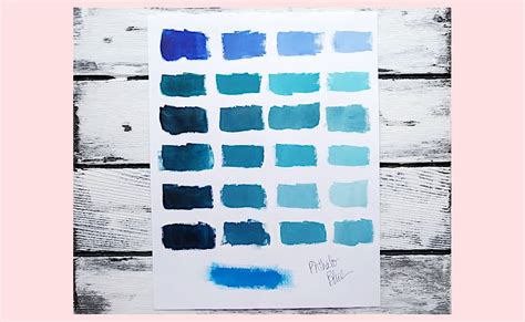 How To Make Navy Blue Paint Easy Color Mixing For Beginners