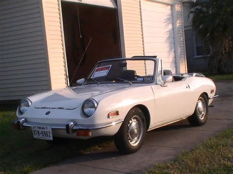 1970 Fiat 850 Spider Convertible Four Speed Fair Condition For Sale In