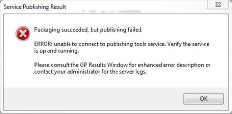Hi all, when i am adding clients through client backup configuration getting error message :unable to connect to server: Error: Packaging succeeded, but publishing failed. ERROR ...