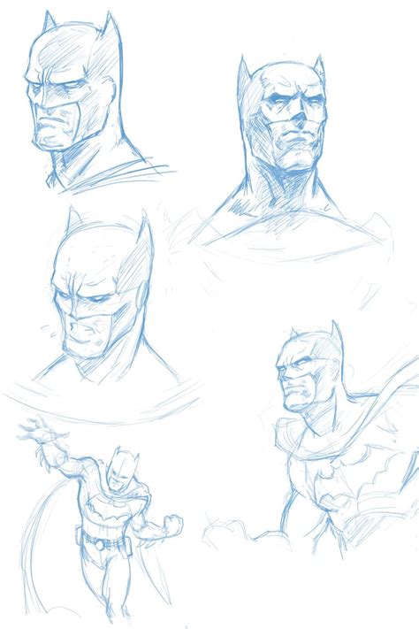 Howtodrawbatmanexplorationsketches Batman Painting Batman Drawing