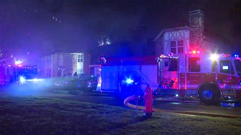 Okc Crews Battle Flames After Fire Sparks At Apartment Complex