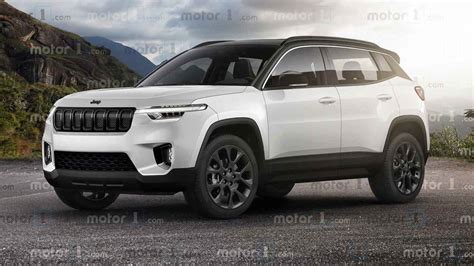 Jeep Compact Suv Venue Rival Rendered With Rugged Yet Stylish Design