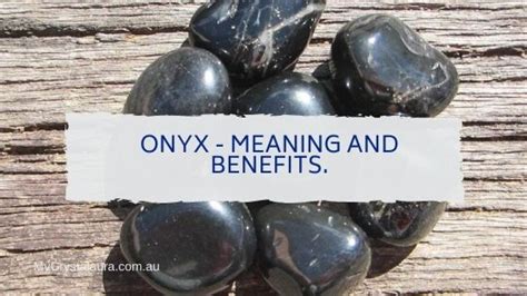 Onyx Meaning And Benefits Healing Properties My Crystalaura