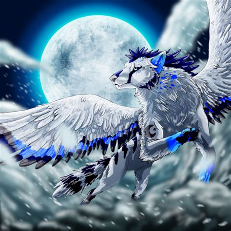 Share the best gifs now >>>. Anime White Wolf Beautiful - bobbydaleearnhardt.com | Free ...