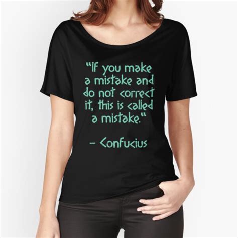Confucius Quote If You Make A Mistake And Do Not Correct It This