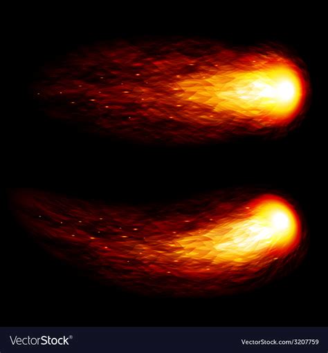 Vector images of fire and flames. Fireball Royalty Free Vector Image - VectorStock