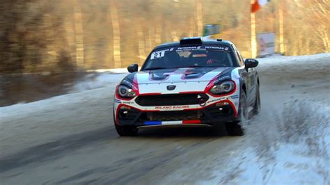 Abarth 124 Rally Debut At Monte Carlo Rally Youtube