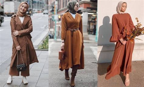 Warna Jilbab Cocok Dengan Baju Coklat Terlihat Anggun Dailysia