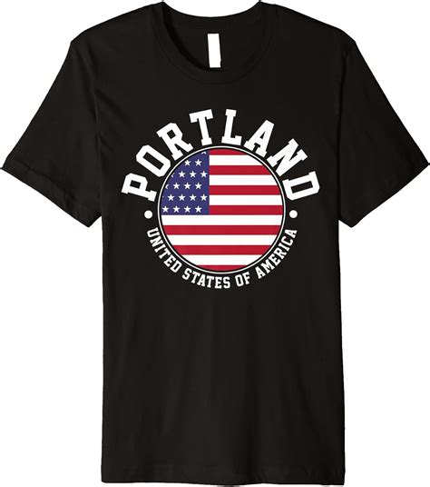 Portland Premium T Shirt Clothing