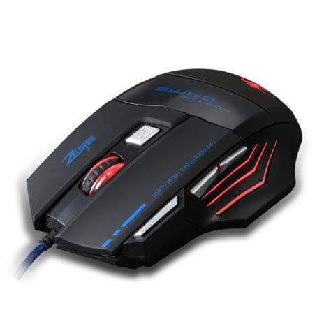 Zelotes 5500 Dpi 7 Button Led Optical Usb Wired Gaming Mouse Mice For Pro Gamer Gtineanupc