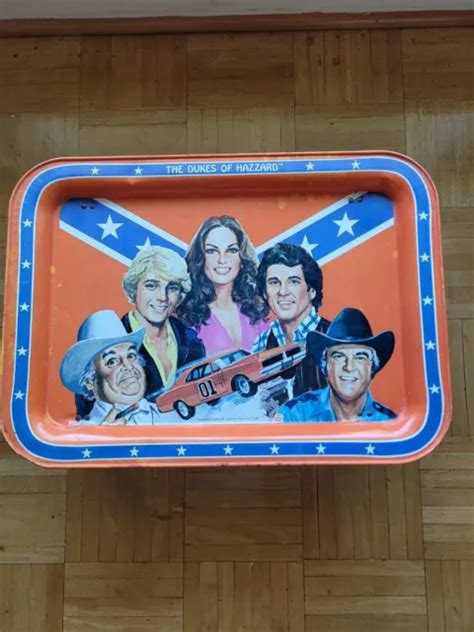 Vintage 1980s Dukes Of Hazzard Metal Tv Tray With Legs 9999 Picclick