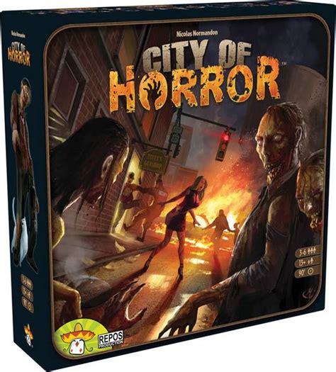 Board Game Review City Of Horror This Is Horror