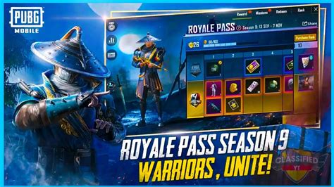 Season 9 Royal Pass 1 To 100 Rewards Official Trailer Pubg Mobile