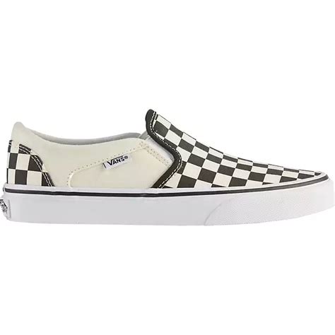 Vans Womens Asher Casual Slip On Shoes Academy